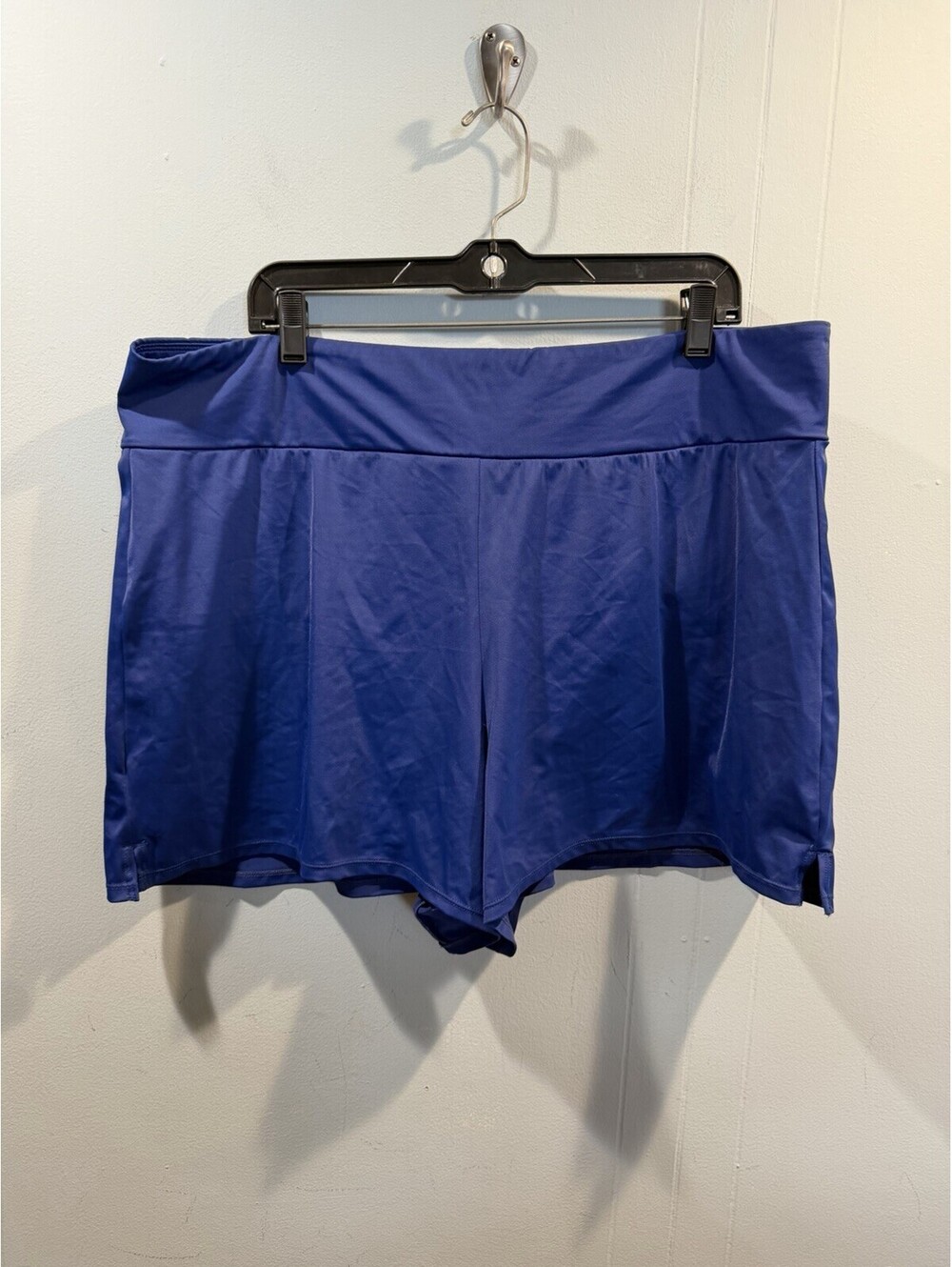 Womens Bal Harbour Swim Pants Size 1X Blue